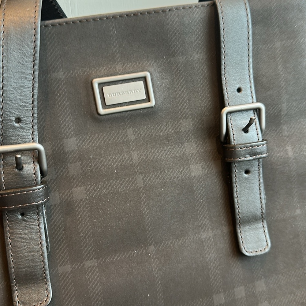 Burberry brown/Black Tote shoulder Bag - Picture 9 of 9